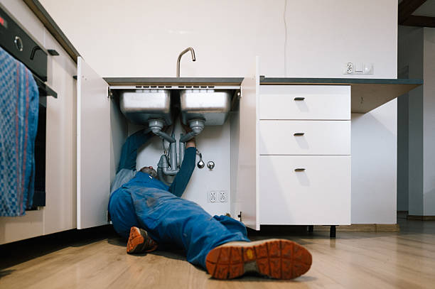 Professional Leak Detection technician working in Girardville, PA